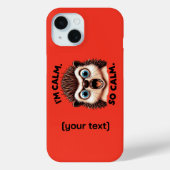 Grappige boze egel  Case-Mate iPhone case