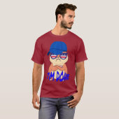 Grappige boze hamster is klaar t-shirt (Voorkant volledig)