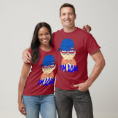 Grappige boze hamster is klaar t-shirt (Unisex)