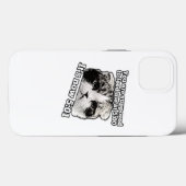 Grappige boze kat meme voor katteneigenaren Case-Mate iPhone case (Achterkant (horizontaal))