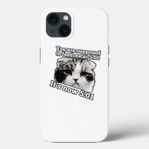Grappige boze kat meme voor katteneigenaren Case-Mate iPhone case