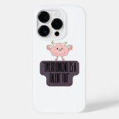 Grappige Brain Power Kleding voor Overdenkers Case-Mate iPhone Case (Achterkant)