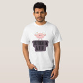 Grappige Brain Power Kleding voor Overdenkers  T-shirt (Voorkant volledig)