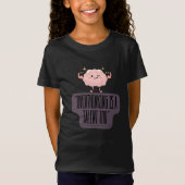 Grappige Brain Power Kleding voor Overdenkers T-shirt (Voorkant)