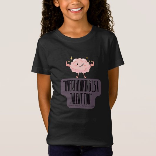 Grappige Brain Power Kleding voor Overdenkers T-shirt (Voorkant)