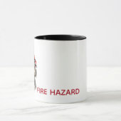 Grappige Brandweer Mok Hondenslang Humor Cadeau (Midden)