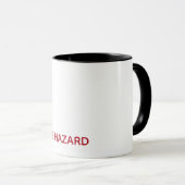 Grappige Brandweer Mok Hondenslang Humor Cadeau (Voorkant rechts)
