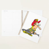 Grappige brandweerman met slang Emergency Responde Planner