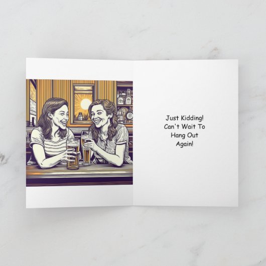 Grappige break-up ondersteuning kaart (Binnen)