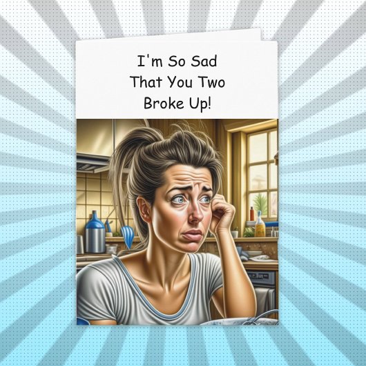 Grappige break-up ondersteuning kaart