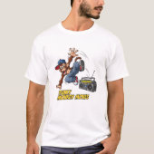 Grappige Breakdance Aap Hip-Hop Dans T-shirt (Voorkant)