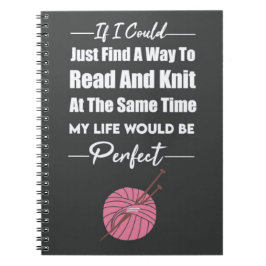 Grappige Breien Geschenken Crafter Garen Breister  Notitieboek