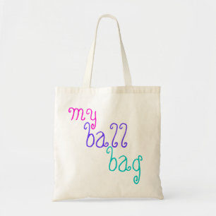 grappige breien in mijn balletje voor ballen van w tote bag