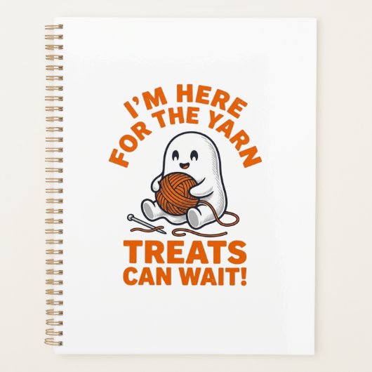 Grappige Breiende Geest Vintage Gravure Ontwerp_1 Planner (Voorkant)