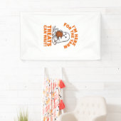 Grappige Breiende Geest Vintage Gravure Ontwerp_1 Spandoek (Insitu)