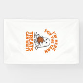 Grappige Breiende Geest Vintage Gravure Ontwerp_1 Spandoek (Horizontaal)