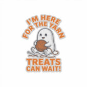 Grappige Breiende Geest Vintage Gravure Ontwerp_1 Sticker (Voorkant)