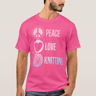 Grappige Breikunst Voor Vrouwen Mannen Brei Garens T-shirt