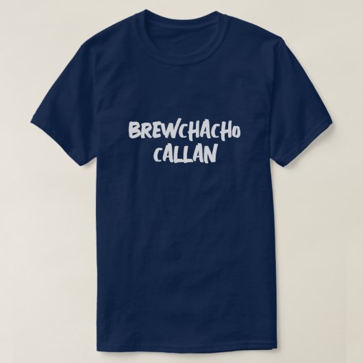 Grappige Brewchacho T-shirt (Design voorkant)