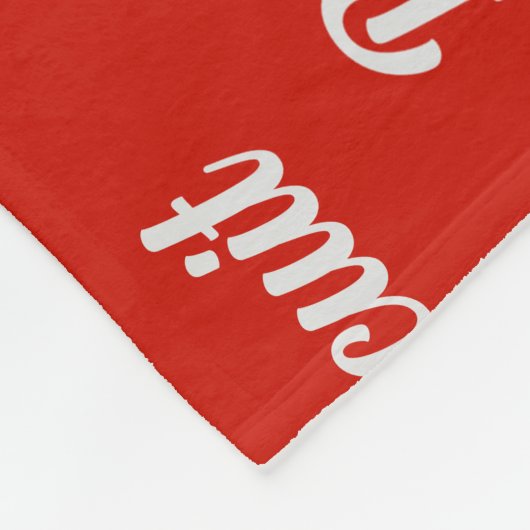 Grappige Briard Shepherd Hond Naam Patroon Kerstmi Fleece Deken (Hoek)