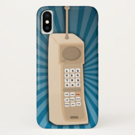 Grappige Brick Cell Phone iPhone X Hoesje
