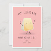 Grappige Brie-lliant Mama Happy Moederdag Feestdagenkaart (Voorkant)