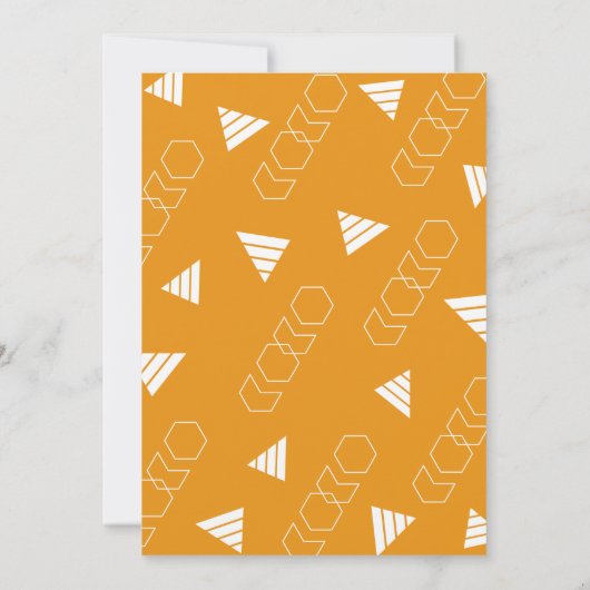 Grappige bril skelet Sushi Halloween feest Kaart (Achterkant)