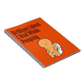 Grappige briljante ideeën die ik had tijdens het p notitieboek (Rechterzijde)