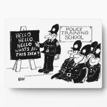 Grappige Britse politieschool