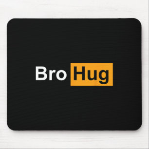 Grappige Bro Hug Bodybuilding Powerlifting Sporten Muismat