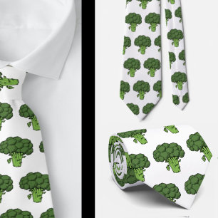 Grappige Broccoli Groente Grapjes Cadeau Halsband Stropdas