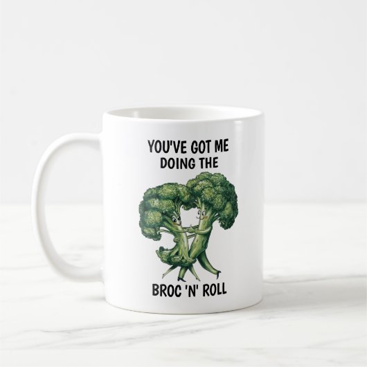 Grappige Broccoli Koffiemok (Links)
