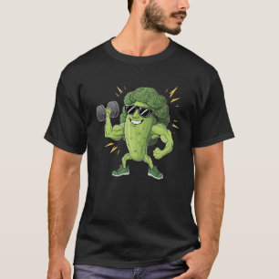 Grappige Broccoli Til Workout Gym Fitness T-shirt