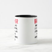 Grappige broer mok, cadeau voor broer, mok (Midden)