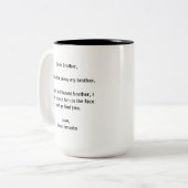 Grappige broer mok sarcastisch cadeau voor broer o (Voorkant links)
