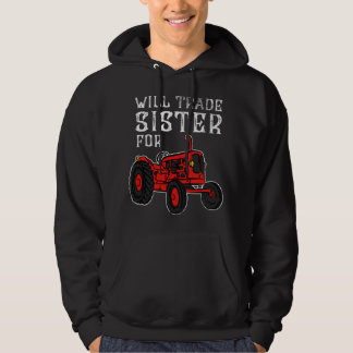 Grappige broer zussen - zal zus ruilen voor Tra Hoodie