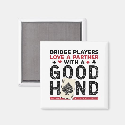 Grappige Brug Speler Partner Goede Hand Magneet (Voorkant / Achterkant)