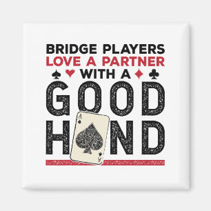 Grappige Brug Speler Partner Goede Hand Magneet