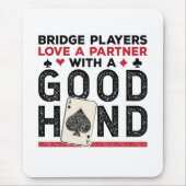 Grappige Brug Speler Partner Goede Hand Muismat (Voorkant)