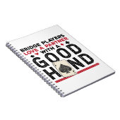 Grappige Brug Speler Partner Goede Hand Notitieboek (Rechterzijde)