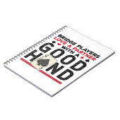 Grappige Brug Speler Partner Goede Hand Notitieboek (Linkerzijde)