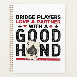 Grappige Brug Speler Partner Goede Hand Planner