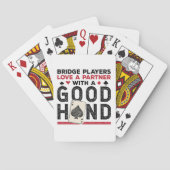Grappige Brug Speler Partner Goede Hand Pokerkaarten (Achterkant)