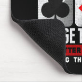 Grappige brugspeler een slechte dag aan de brugtaf muismat (Hoek)