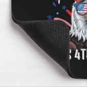 Grappige Bruh Vierde 4e Juli Adelaar Amerikaanse P Muismat (Hoek)