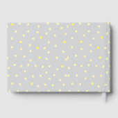 Grappige bruid en bruidegom illustratie gastenboek (Achterkant)