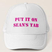 Grappige Bruid Trucker Hoed Trucker Pet (Voorkant)