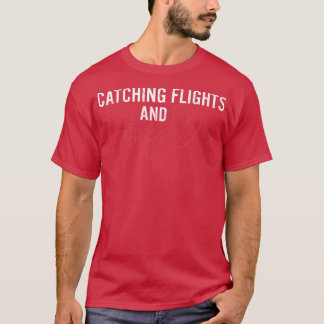 Grappige bruid vrouw huwelijk getrouwd vluchten va t-shirt