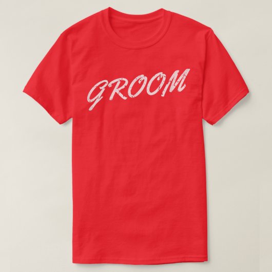 Grappige Bruidegom Bachelor Bachelorette Feest Huw T-shirt (Design voorkant)