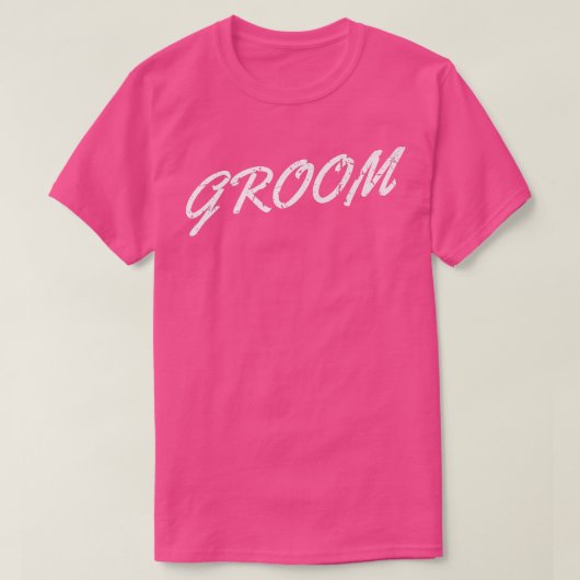 Grappige Bruidegom Bachelor Bachelorette Party Huw T-shirt (Design voorkant)